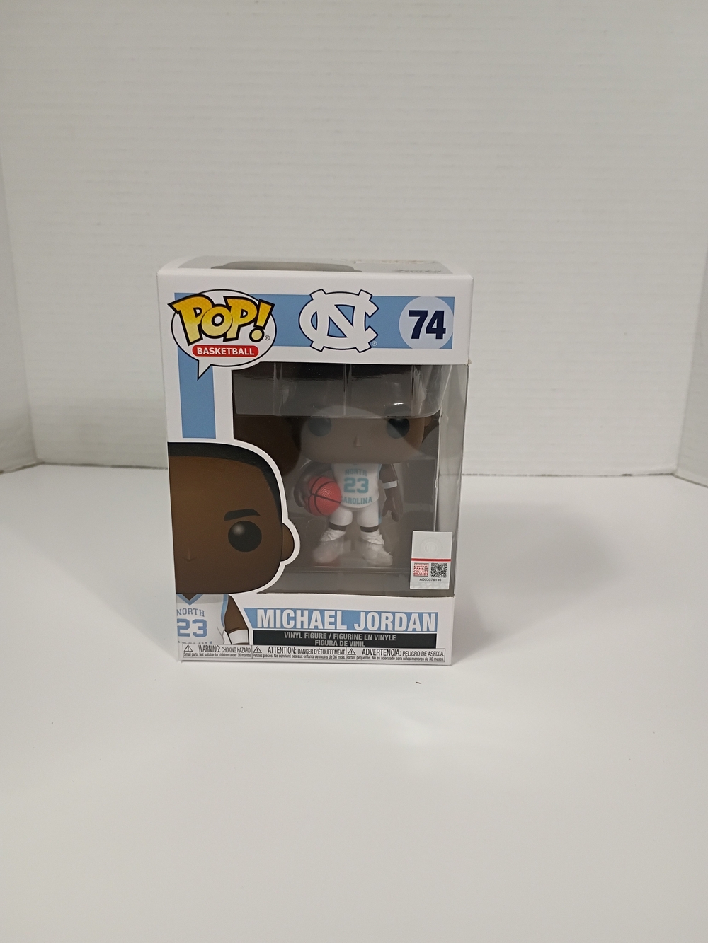 Funko Michael Jordan #74 Vinyl Figure - White/Light Blue